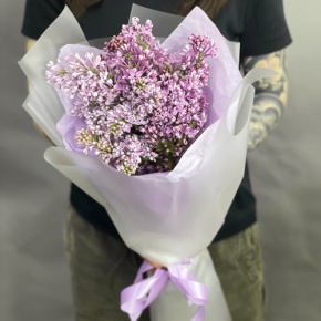 Букет из 9 веток ароматной сирени в Озерах