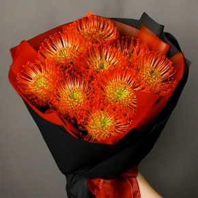 Букет из 9 лейко в Озерах