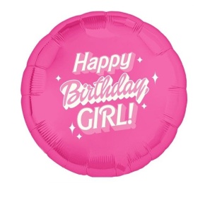 Шар "happy b-day girl" в Озерах