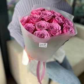 Букет из 15 роз Меритим (50 см) в Озерах