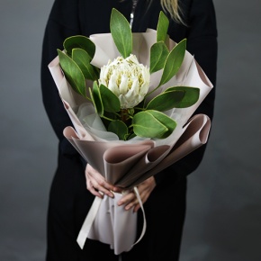 Букет "Великолепная" из экзотичной протеи в Озерах