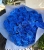 Букет из 51 синей розы Эквадор (60 см) в Озерах Букет из 51 синей розы Эквадор (60 см) в Озерах