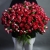 Букет из 51 кустовой рубиновой розы (50 см) в Озерах Букет из 51 кустовой рубиновой розы (50 см) в Озерах