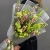 Букет "Стильная штучка" из молюцеллы, дельфиниума, орнитогалума и эустом в Озерах Букет "Стильная штучка" из молюцеллы, дельфиниума, орнитогалума и эустом в Озерах