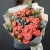 Букет "Фортуна" из коралловых роз и оксипеталума в Озерах Букет "Фортуна" из коралловых роз и оксипеталума в Озерах