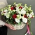 Композиция в корзине "Стелла" из роз, эустом и альстромерий в Озерах Композиция в корзине "Стелла" из роз, эустом и альстромерий в Озерах