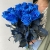 15 синих LUX роз Эквадор (70 см) в Озерах 15 синих LUX роз Эквадор (70 см) в Озерах
