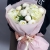 Букет "Белый жемчуг" из гортензий и пионов в Озерах Букет "Белый жемчуг" из гортензий и пионов в Озерах