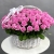 Композиция в корзине из 101 розовой розы Аква (40 см) в Озерах Композиция в корзине из 101 розовой розы Аква (40 см) в Озерах
