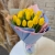 Букет из 15 жёлтых тюльпанов в Озерах Букет из 15 жёлтых тюльпанов в Озерах